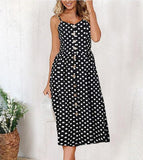 Polka Dots Summer Dress