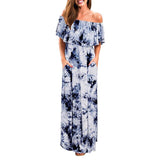 Printed Long Dress