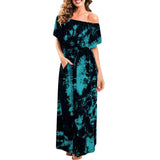 Printed Long Dress