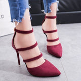 Black Style High Heels Shoes