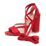 Laced Heels Shoes