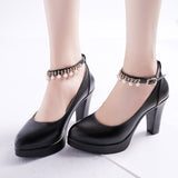 Pearl Platform Heels Shoes