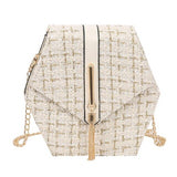 Hexagon Style Shoulder Bag